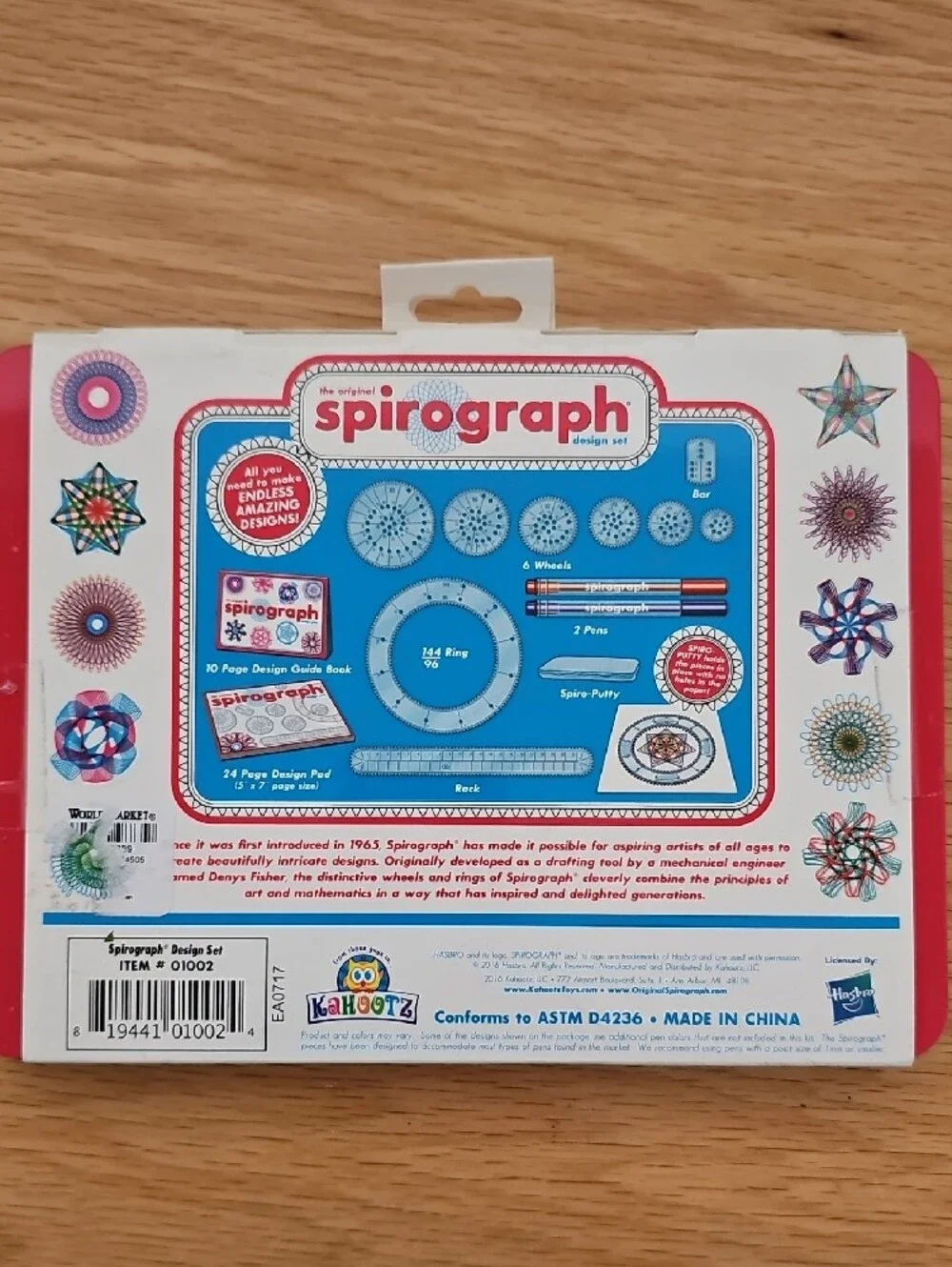 The Original Spirograph Design Set - White & Red Box